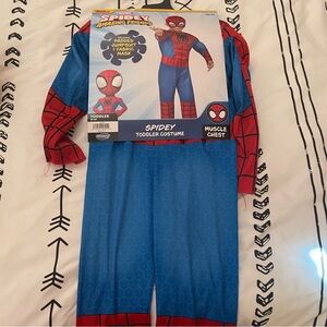Spidey Toddler Costume - Blue and Red